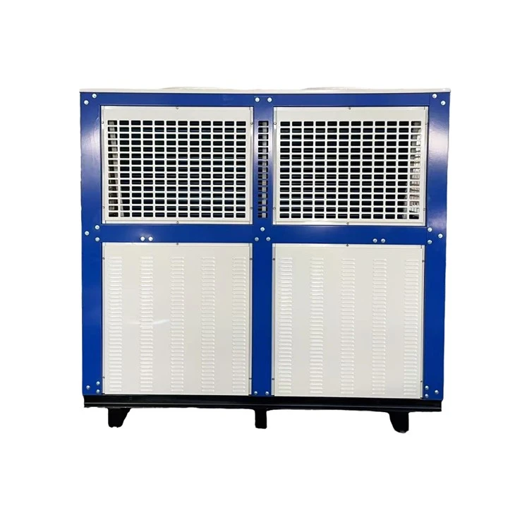 V - Jenis Air Condenser Cooled|Pemeluwap Jenis Kotak Industri dengan Custom Blue - Warna Putih
